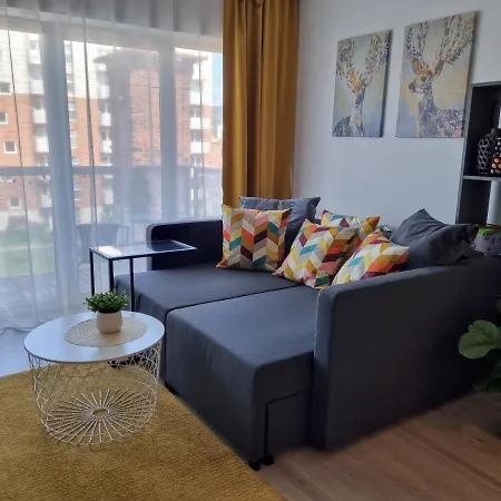 Апартаменты Apple - Wroblewskiego Prywatne Miejsce Parkingowe Лодзь