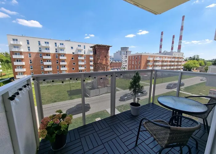 Apple - Wroblewskiego Prywatne Miejsce Parkingowe דירה