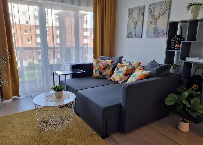 דירה Apple - Wroblewskiego Prywatne Miejsce Parkingowe לודז'